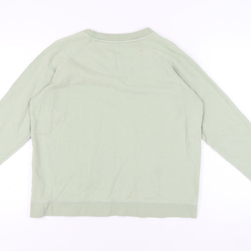 FatFace Women's Green Pullover Sweatshirt - Size 12