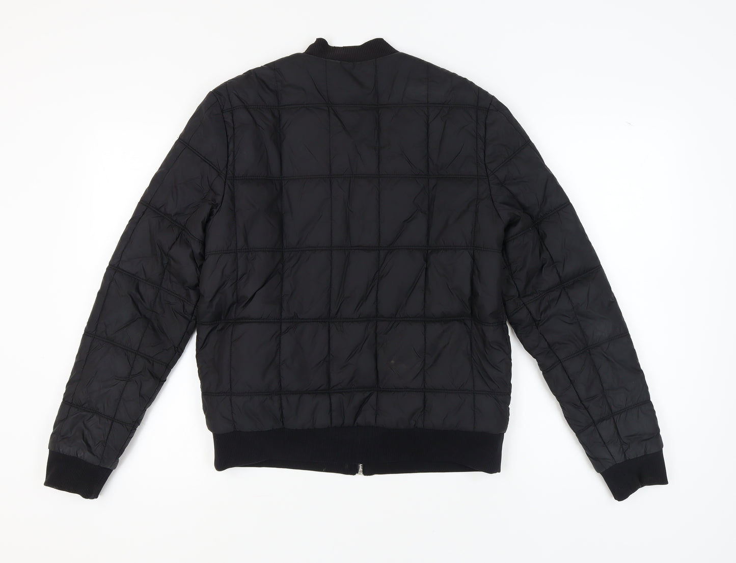 Hugo Boss Men's Black Bomber Jacket, Size M