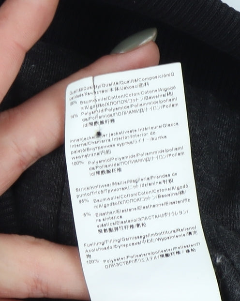 Hugo Boss Men's Black Bomber Jacket, Size M