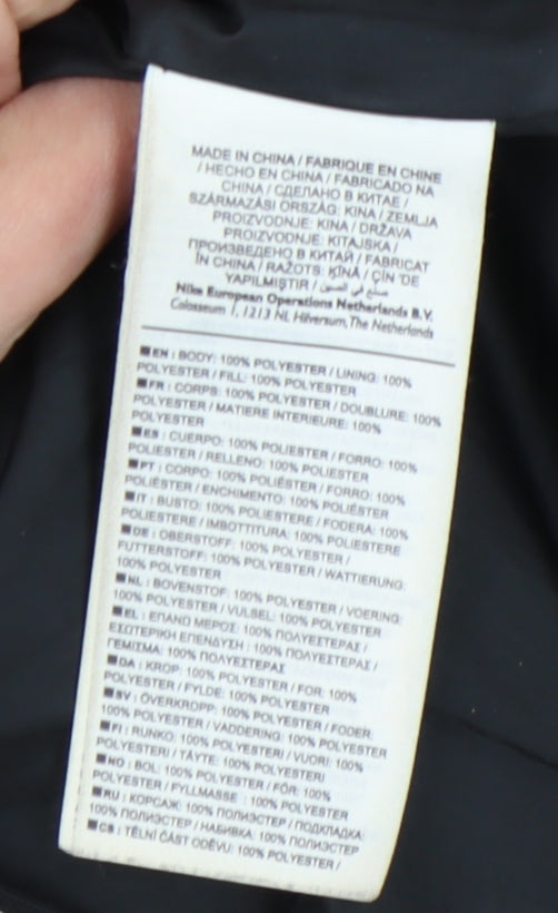 Nike Women's Black Puffer Jacket Size S