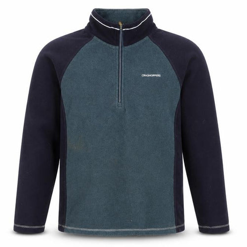 Craghoppers Men's Blue M 1/2 Zip Fleece Sweatshirt
