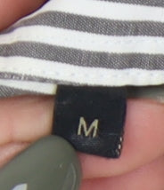 Jack & Jones Men's Striped Shirt, Medium, Casual, Grey