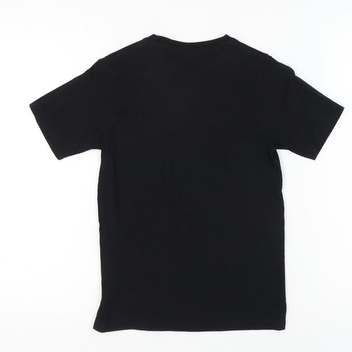 Quiksilver Boys Black Graphic T-Shirt 9-10 Years