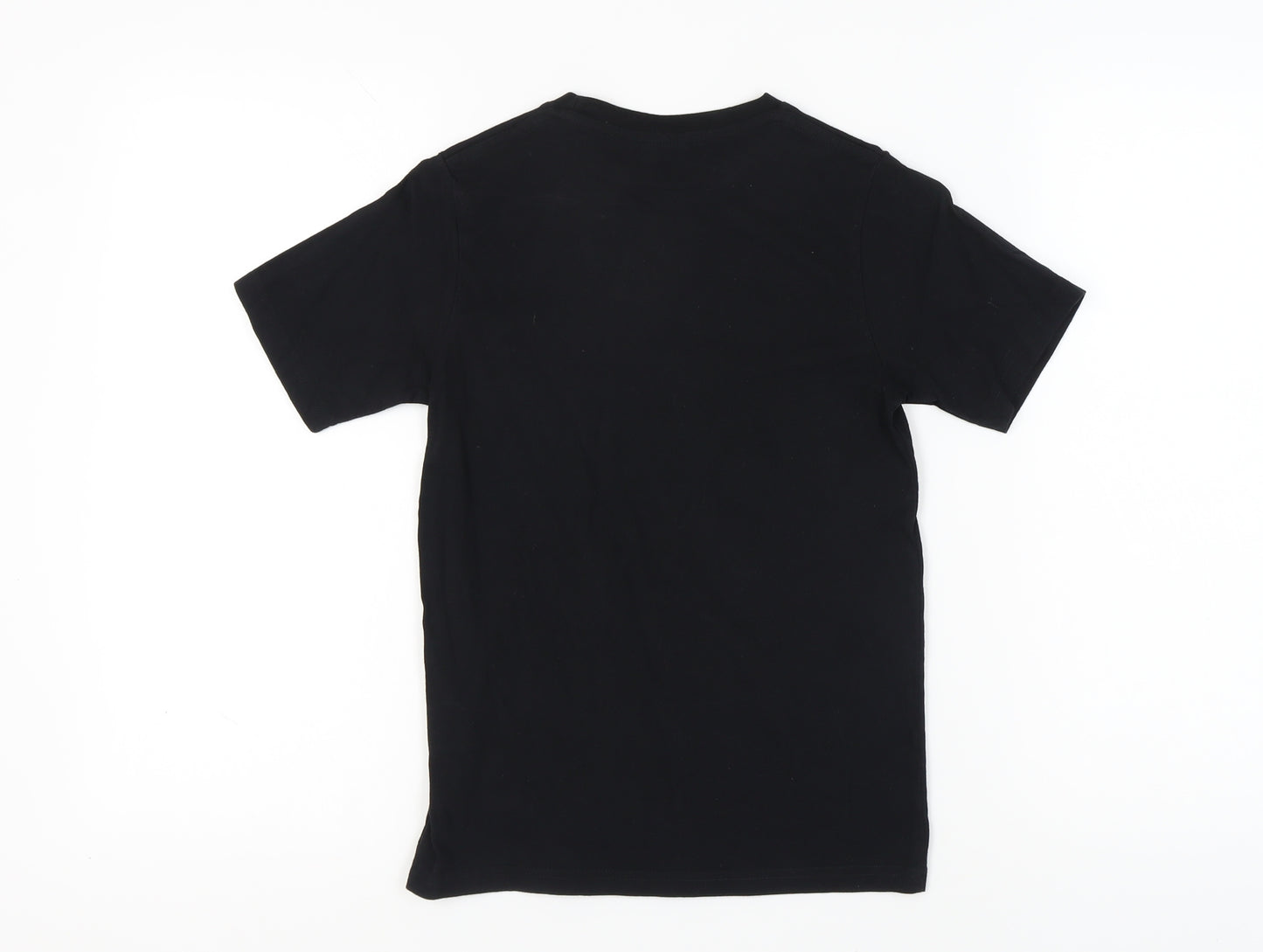 Quiksilver Boys Black Graphic T-Shirt 9-10 Years