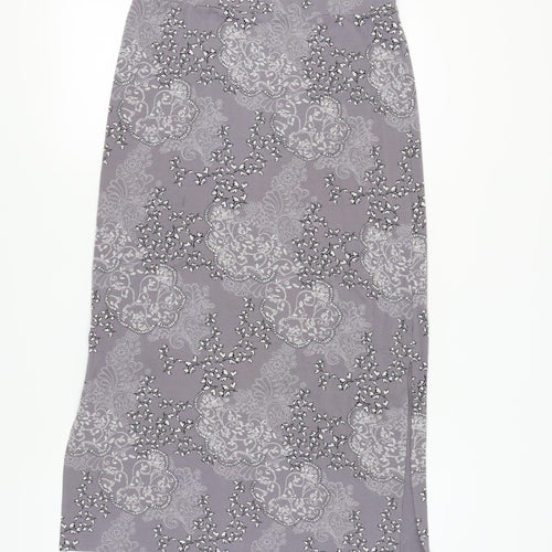 White Stuff Women's Grey Midi Pencil Skirt Size 12