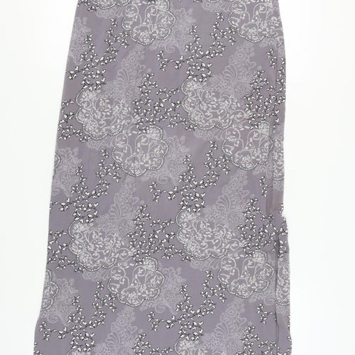 White Stuff Women's Grey Midi Pencil Skirt Size 12