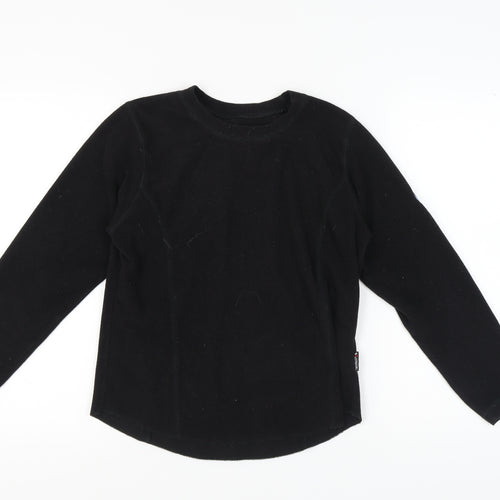 Trespass Boys' Black Fleece Sweatshirt M - Winter Activewear