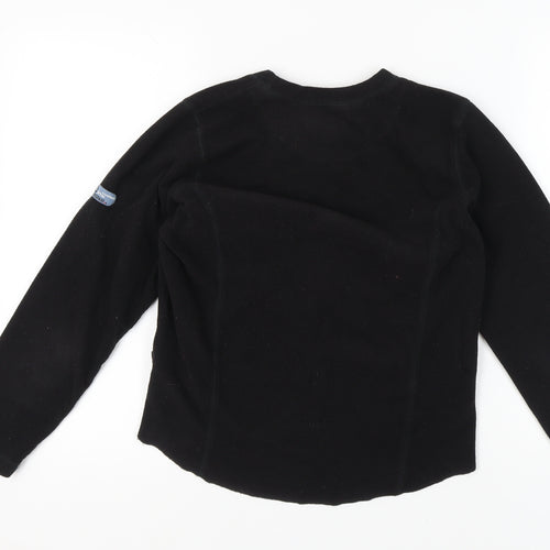 Trespass Boys' Black Fleece Sweatshirt M - Winter Activewear