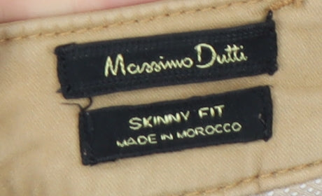 Massimo Dutti Women's Beige Skinny Jeans Size 6
