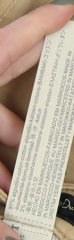 Massimo Dutti Women's Beige Skinny Jeans Size 6