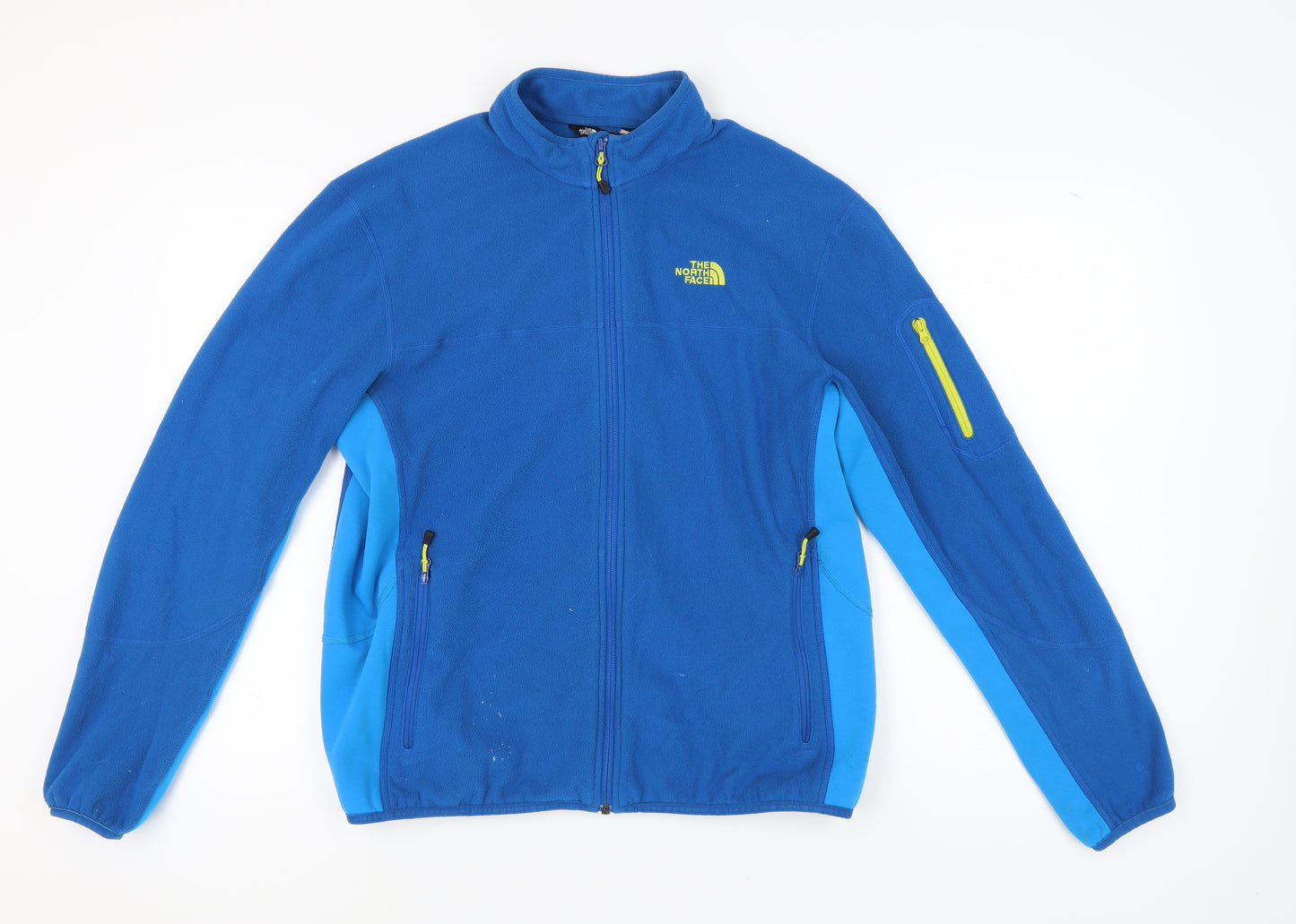 The North Face Men's Blue Fleece Jacket L