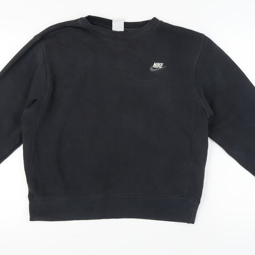 Nike Black Pullover Sweatshirt Unisex Adult Size S