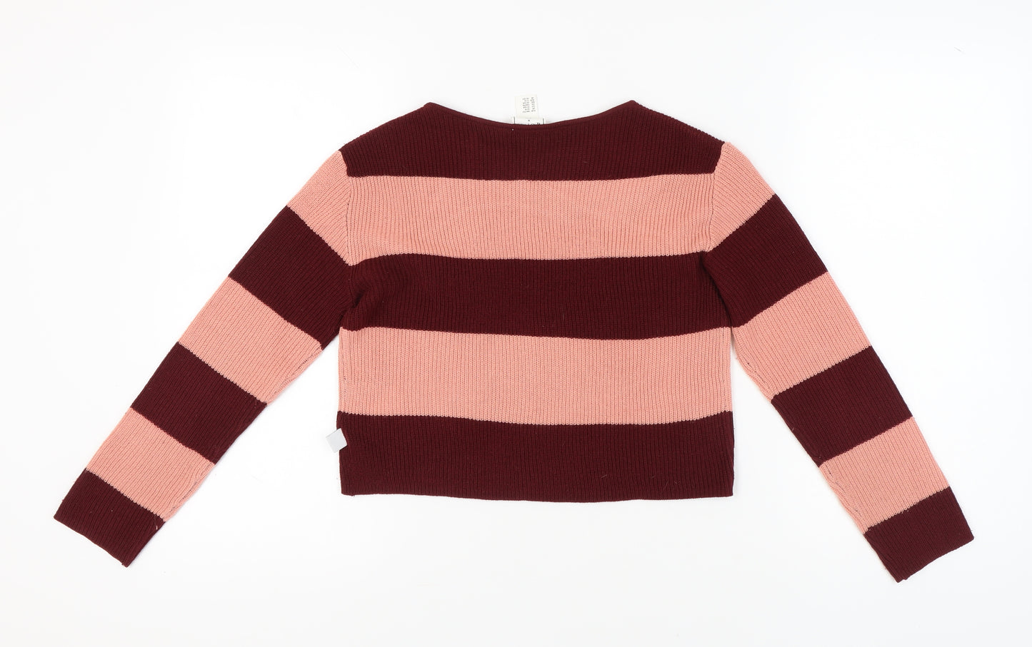H&M Girls Harry Potter Striped Pullover Jumper Size 10-12