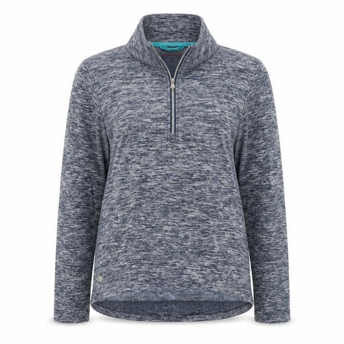 Regatta Women's Grey Henley Sweatshirt Size 14