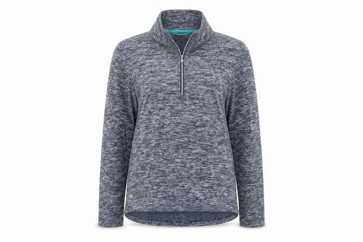Regatta Women's Grey Henley Sweatshirt Size 14