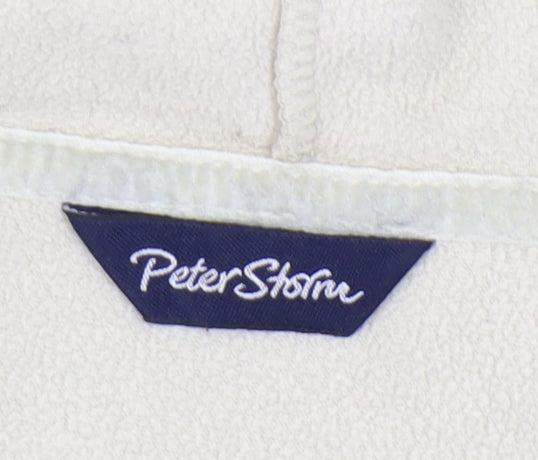 Peter Storm Women's Beige Fleece Jacket Size 14
