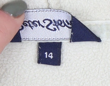 Peter Storm Women's Beige Fleece Jacket Size 14