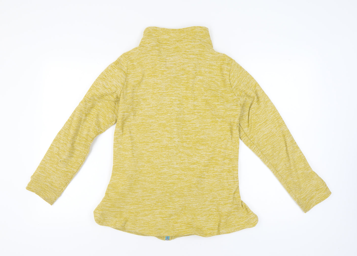 Regatta Women's Yellow Zip Sweatshirt Size 12