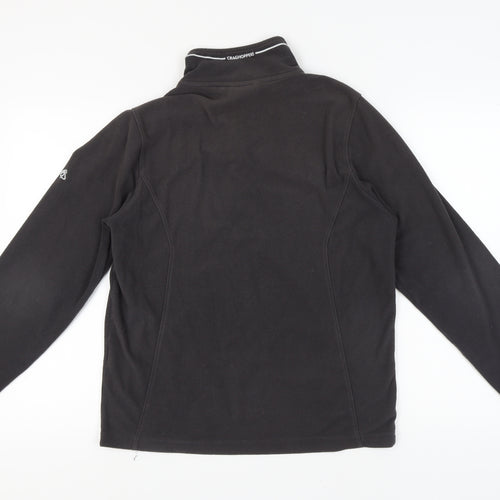 Craghoppers Men's Black 1/2 Zip Fleece Sweatshirt S