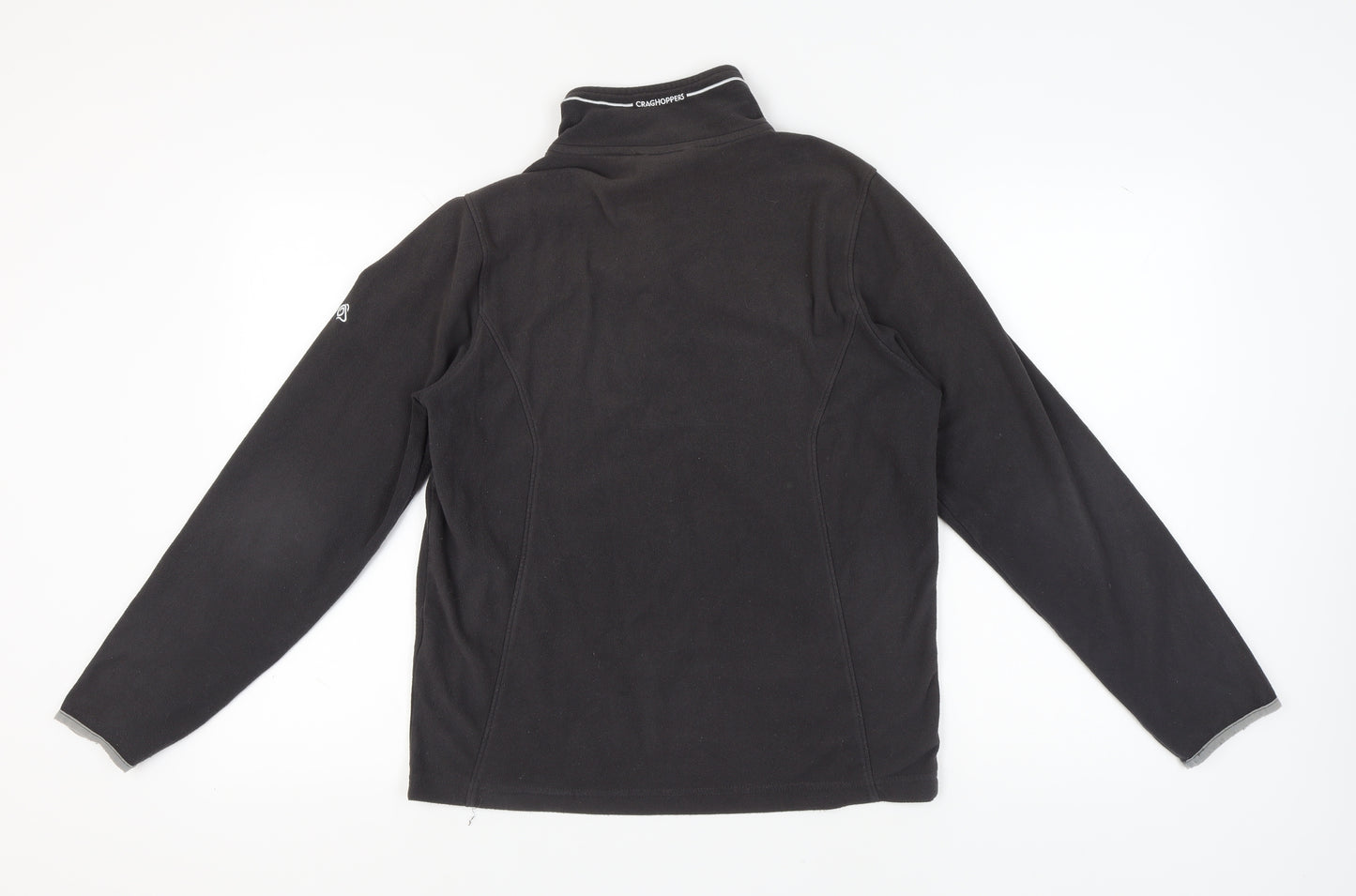 Craghoppers Men's Black 1/2 Zip Fleece Sweatshirt S