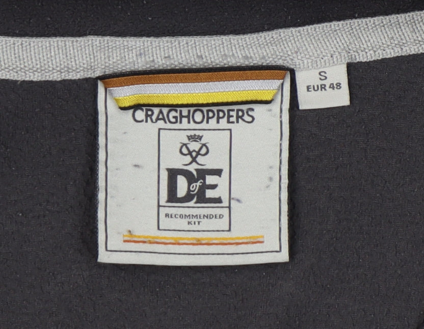 Craghoppers Men's Black 1/2 Zip Fleece Sweatshirt S