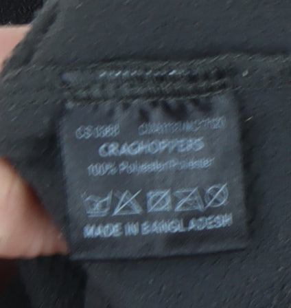 Craghoppers Men's Black 1/2 Zip Fleece Sweatshirt S