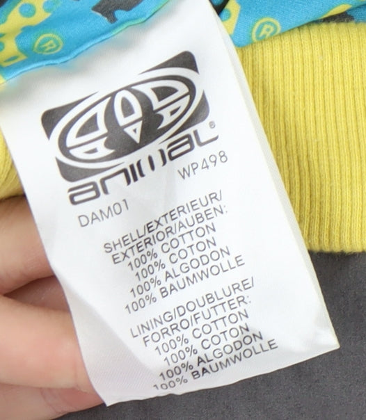 Animal Women's Multicoloured Hooded Waistcoat Size 12