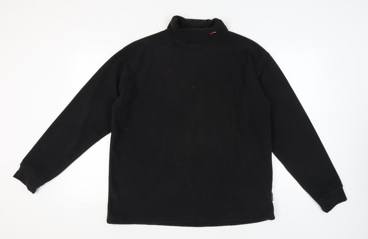 Trespass Men's Black L Fleece Pullover Sweatshirt