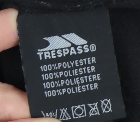 Trespass Men's Black L Fleece Pullover Sweatshirt