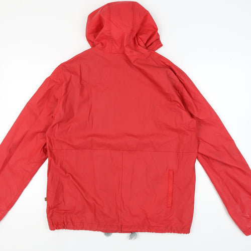 Farah Men's Red Windbreaker Jacket M