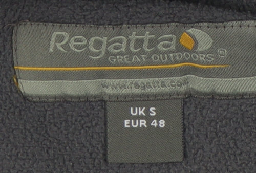 Regatta Men's Grey Fleece Sweatshirt S 1/4 Zip Outdoor