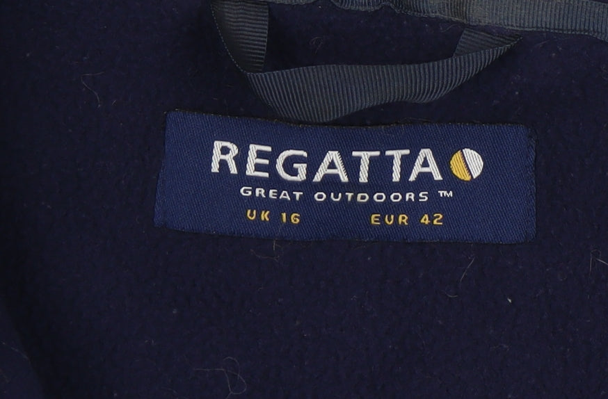 Regatta Women's Blue Fleece Waistcoat Size 16