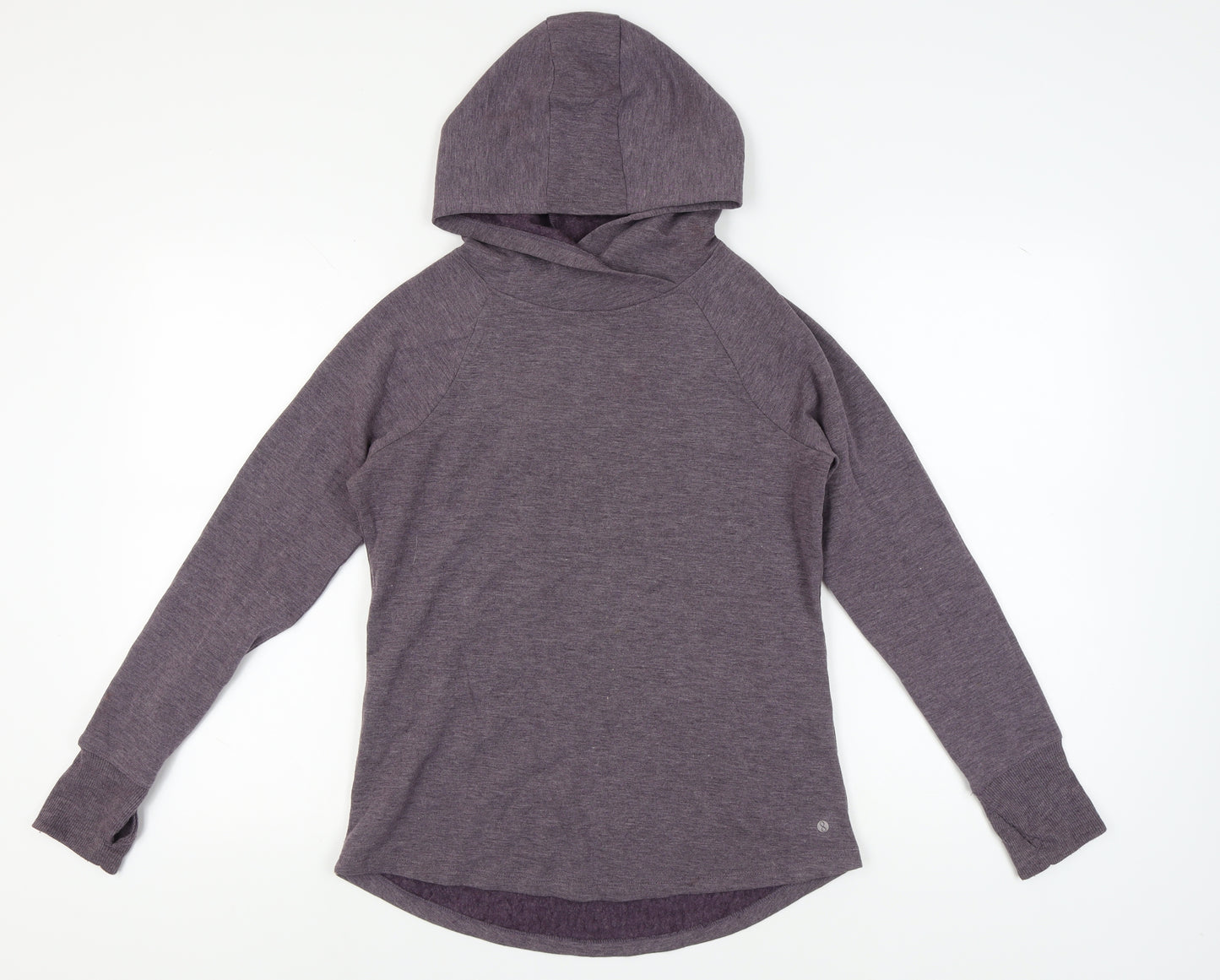 Layer8 Women's Purple S Quick Dry Pullover Hoodie