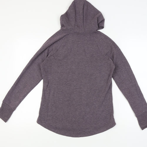 Layer8 Women's Purple S Quick Dry Pullover Hoodie