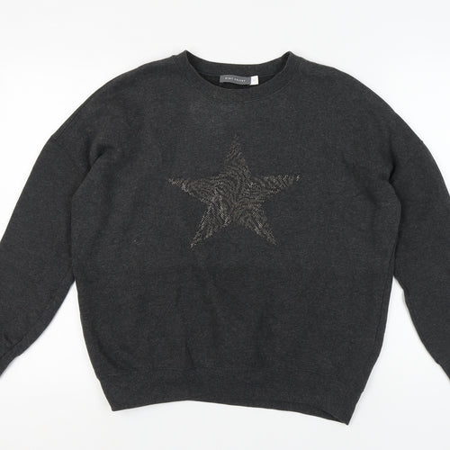 Mint Velvet Women's Black Pullover Sweatshirt M