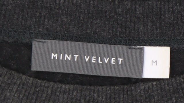 Mint Velvet Women's Black Pullover Sweatshirt M