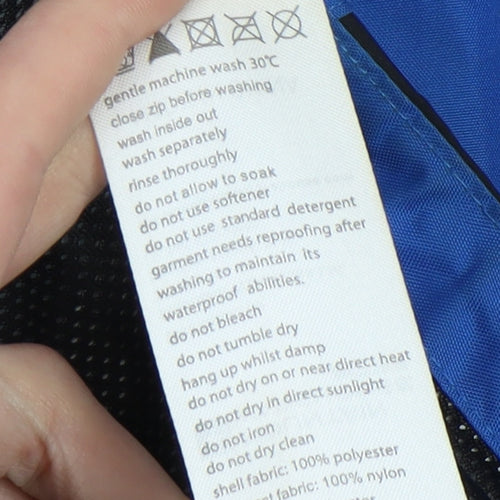 Mountain Warehouse Men's Blue Waterproof XS Jacket