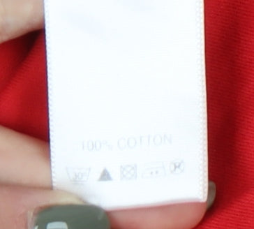 Avoca Anthology Red Embroidered Dress - Size 4