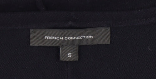 French Connection Women's Black V-Neck Pullover Jumper