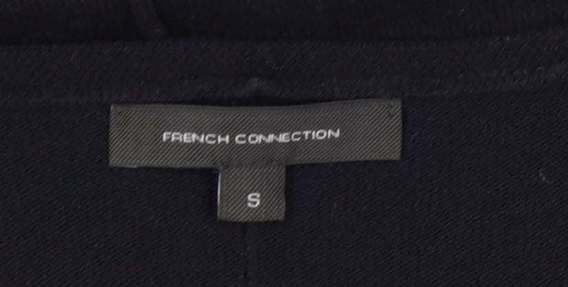 French Connection Women's Black V-Neck Pullover Jumper