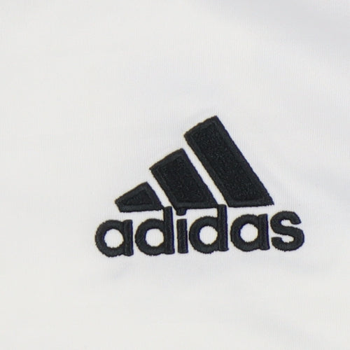 Adidas Boys White Football Jersey, 13-14 Years