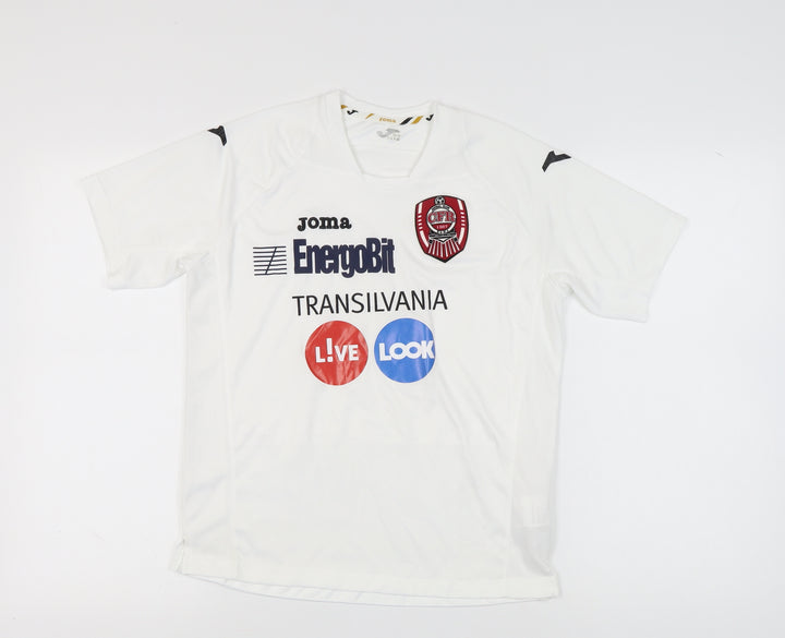 Joma Boys White Graphic Print Activewear Top 10-11 Years