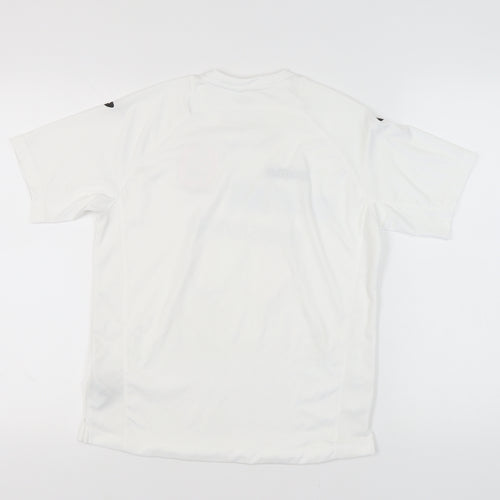 Joma Boys White Graphic Print Activewear Top 10-11 Years