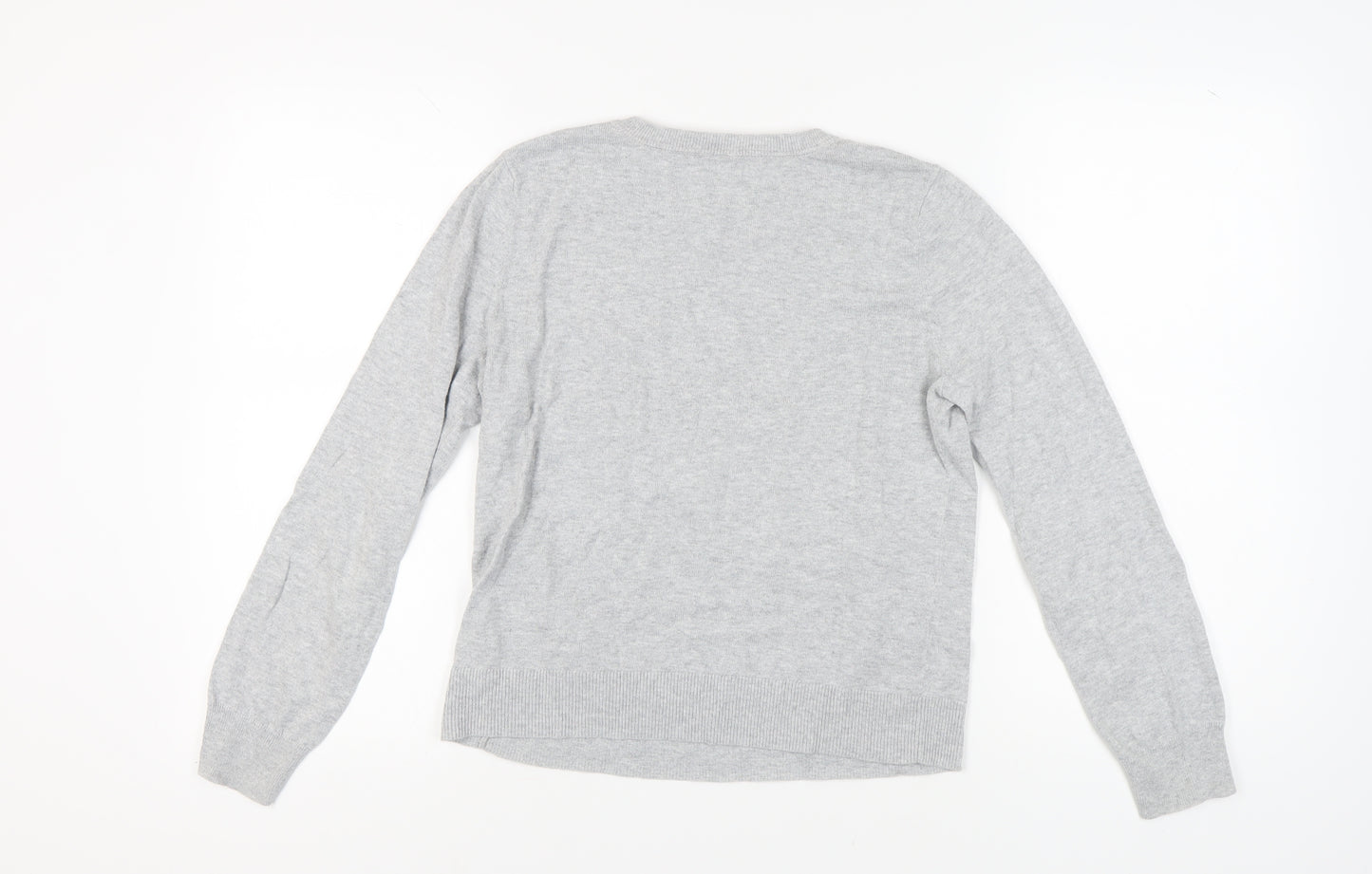 Oasis Women's Grey Pullover Jumper Medium