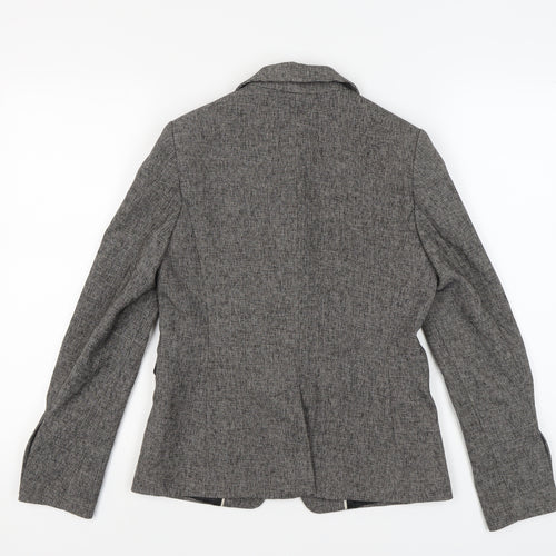 Next Women’s Grey Blazer, Size 10, Single-Breasted