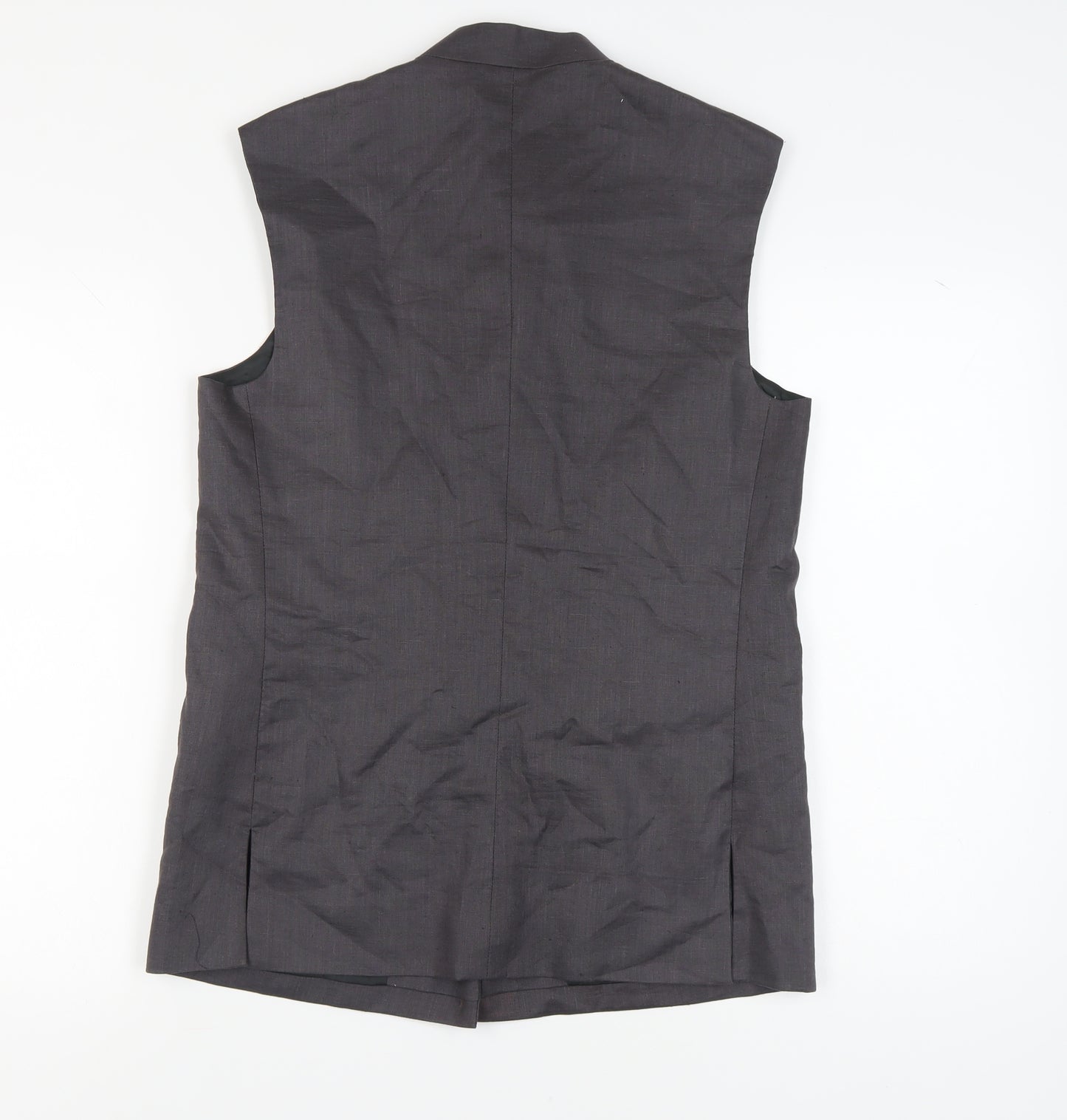 Shikara Sapphire Men's Black Waistcoat Medium