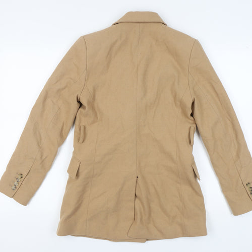 H&M Women's Beige Blazer, UK 8, Button Closure