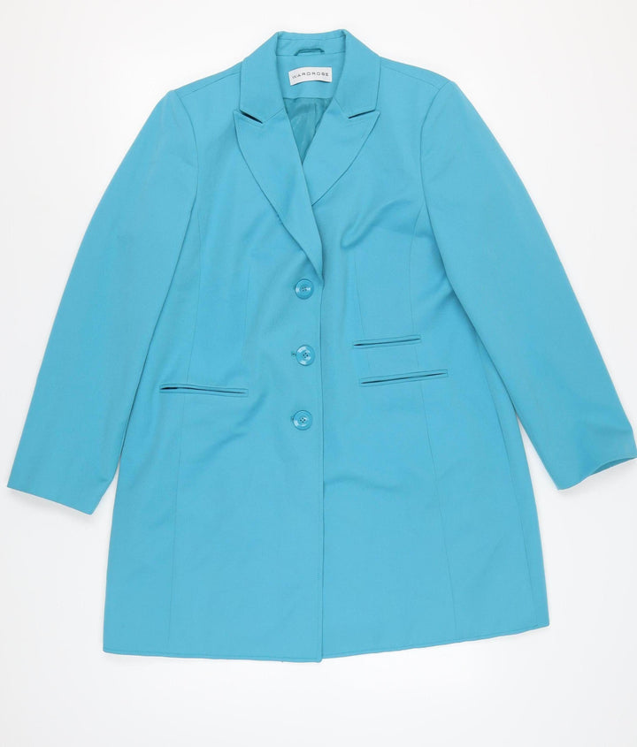 Wardrobe Women's Blue Blazer, Size 18