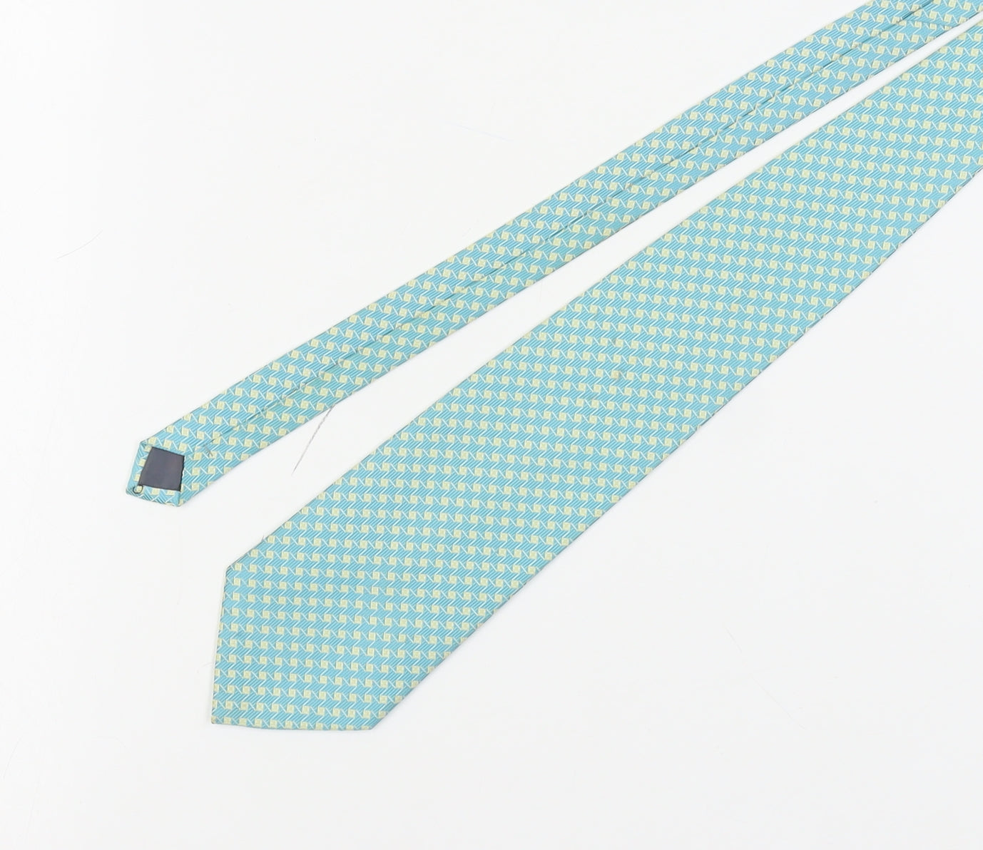 Valeria Boldi Aqua Silk Men's Designer Tie