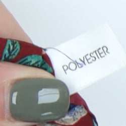 St. Bernard Men's Red Floral Polyester Tie